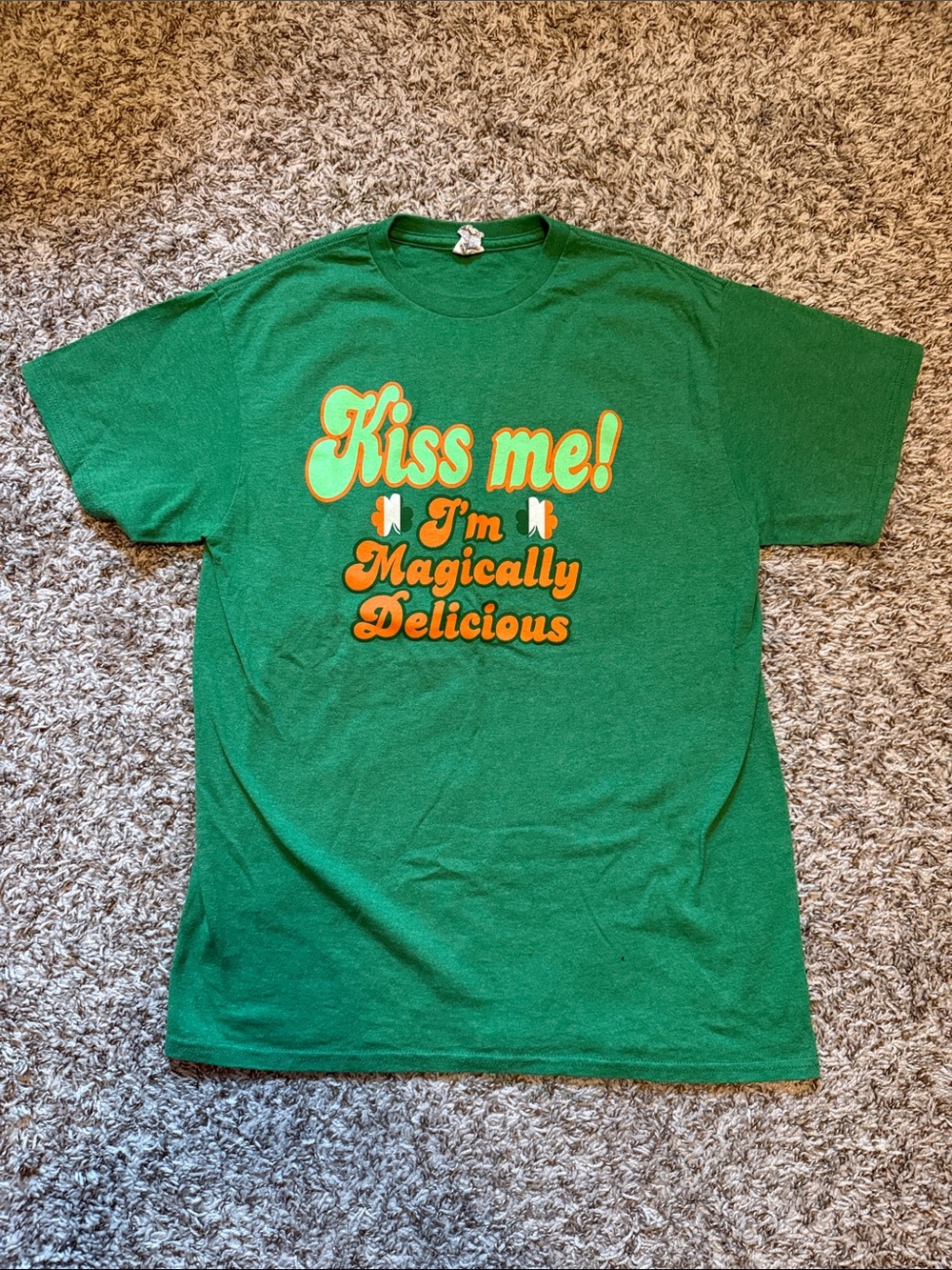 Irish Green Graphic Tee